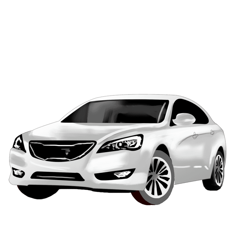 Sedan medical transport - Ford Fusion
